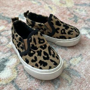Cheetah Print Slip-on Shoes